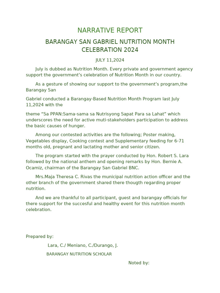 narrative-report-nutrition-month-pdf