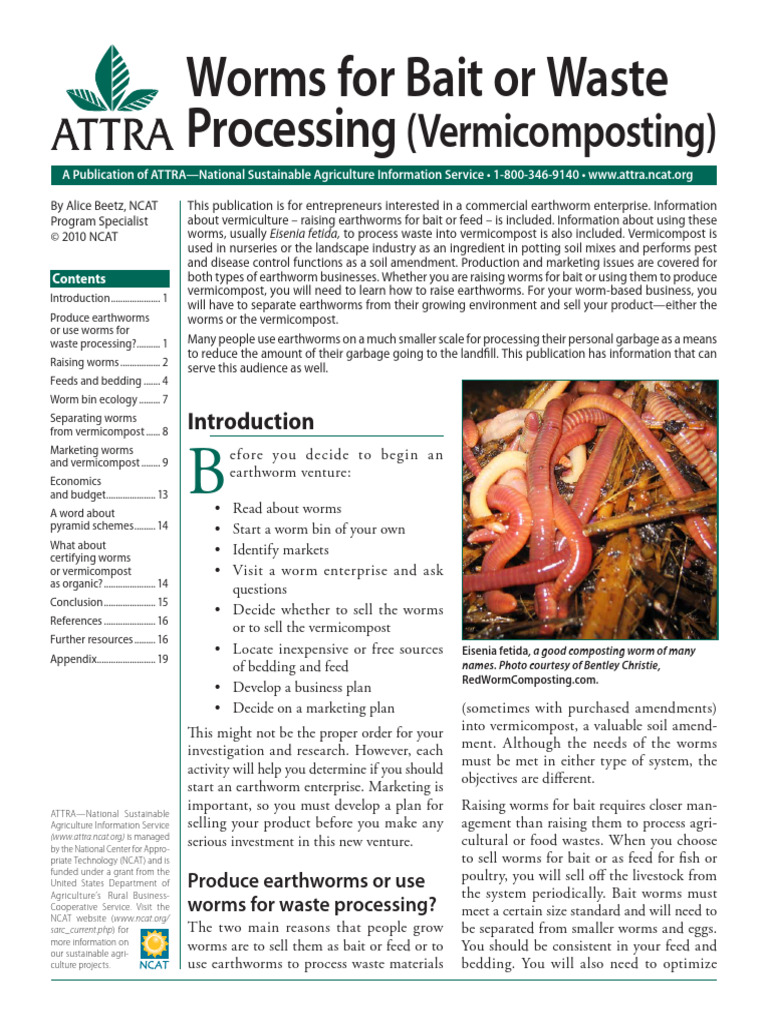 Vermiculture and Vermicomposting Guide | PDF | Compost | Manure