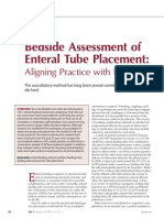 Bedside Assessment of Enteral Tube Placement .23