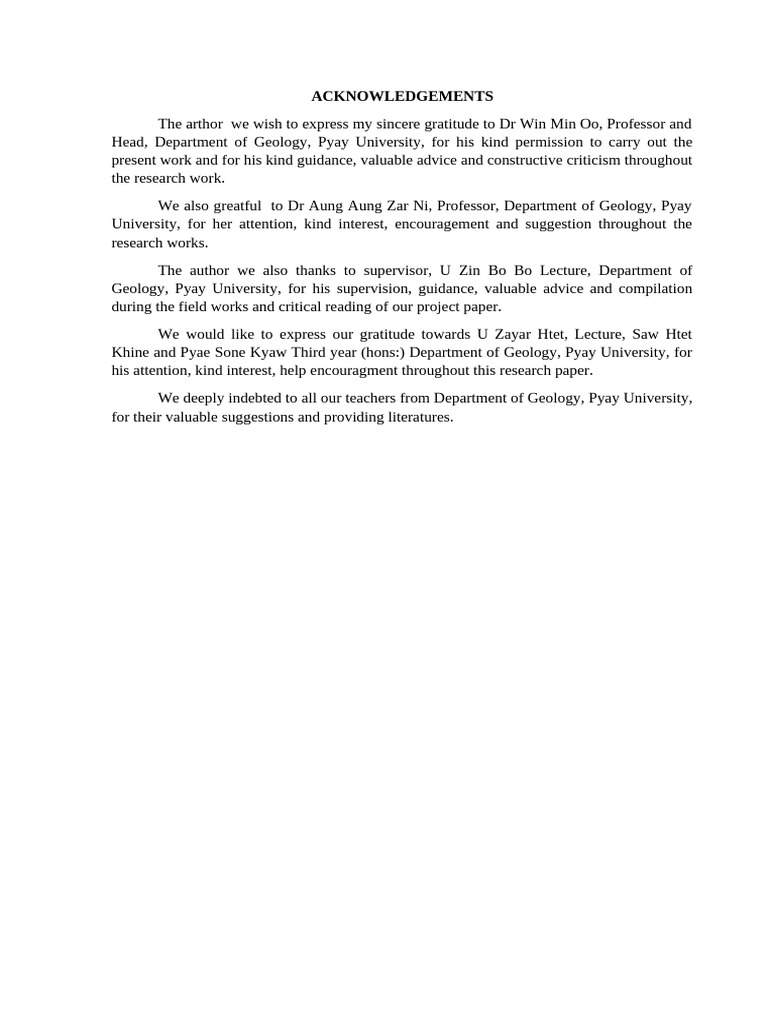 Acknowledgements | PDF