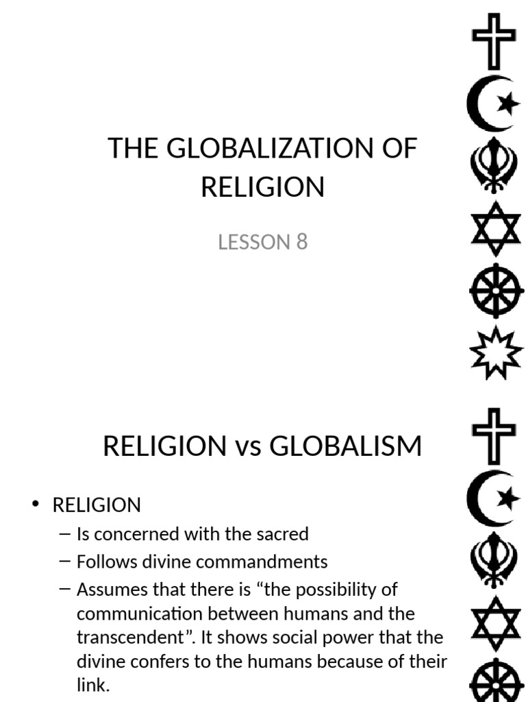 Religion and Globalism: Key Conflicts | PDF | Globalization | Secularism