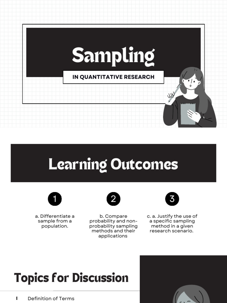 Quarter 4 Lesson 3 Sampling | PDF | Sampling (Statistics) | Statistics