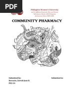 Download Community Pharmacy internship by Zarrah Bercasio SN83474914 doc pdf