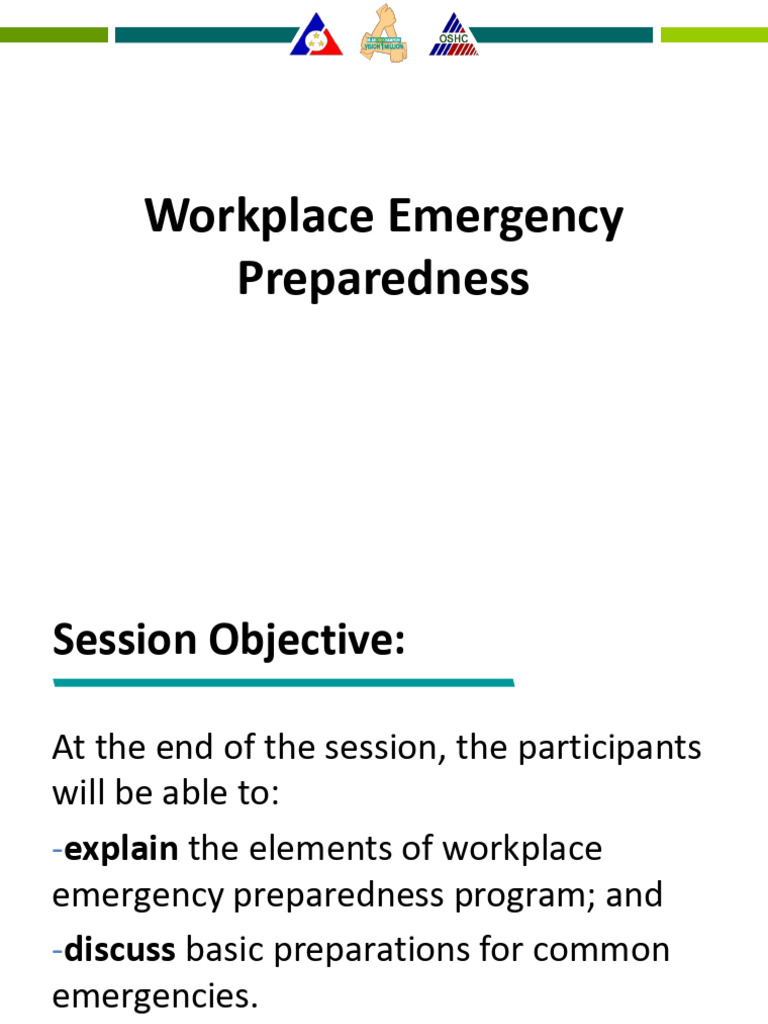 Emergency Preparedness Training Guide | PDF | Occupational Safety And ...