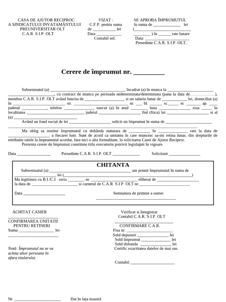 Cerere Impr | PDF