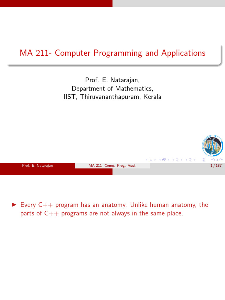 C++ Programming Basics Guide | PDF | Integer (Computer Science) | Data Type