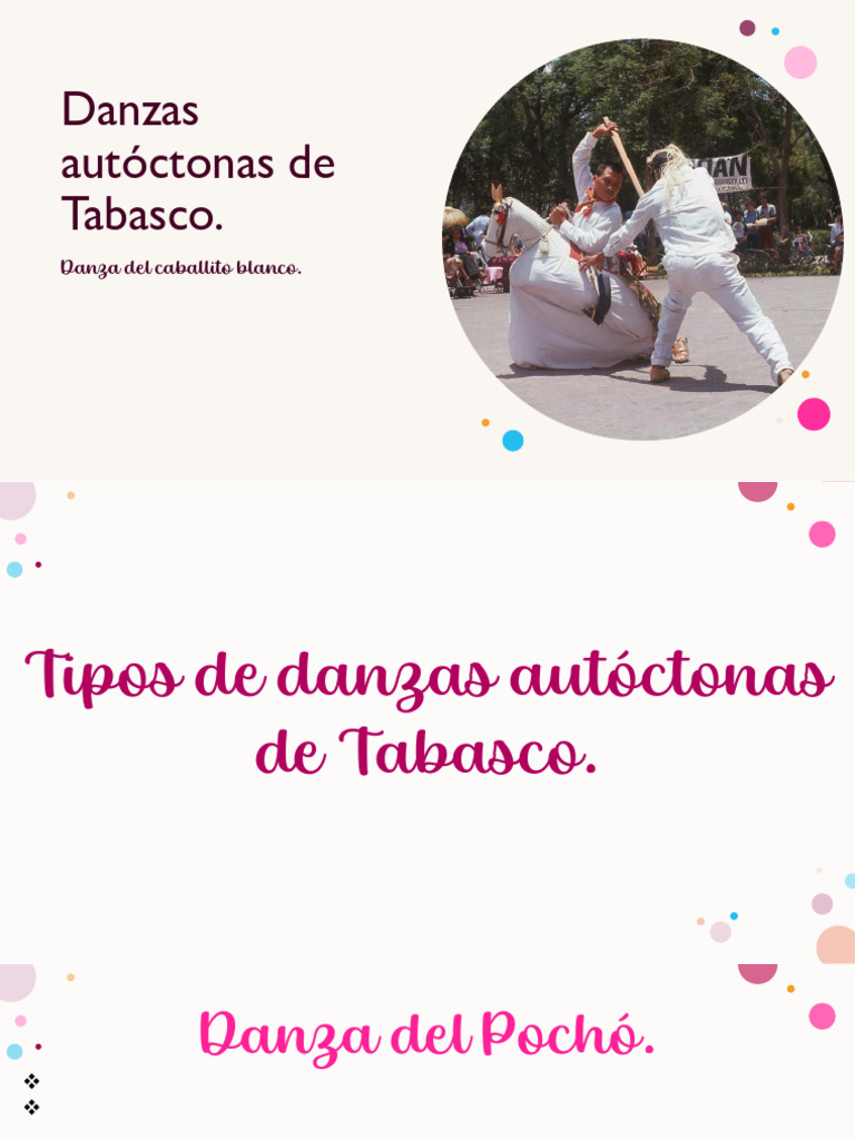 Danzas Autóctonas de Tabasco | PDF | Bailes | Carnaval