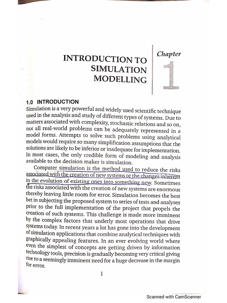 M&S Chapter 1 | PDF