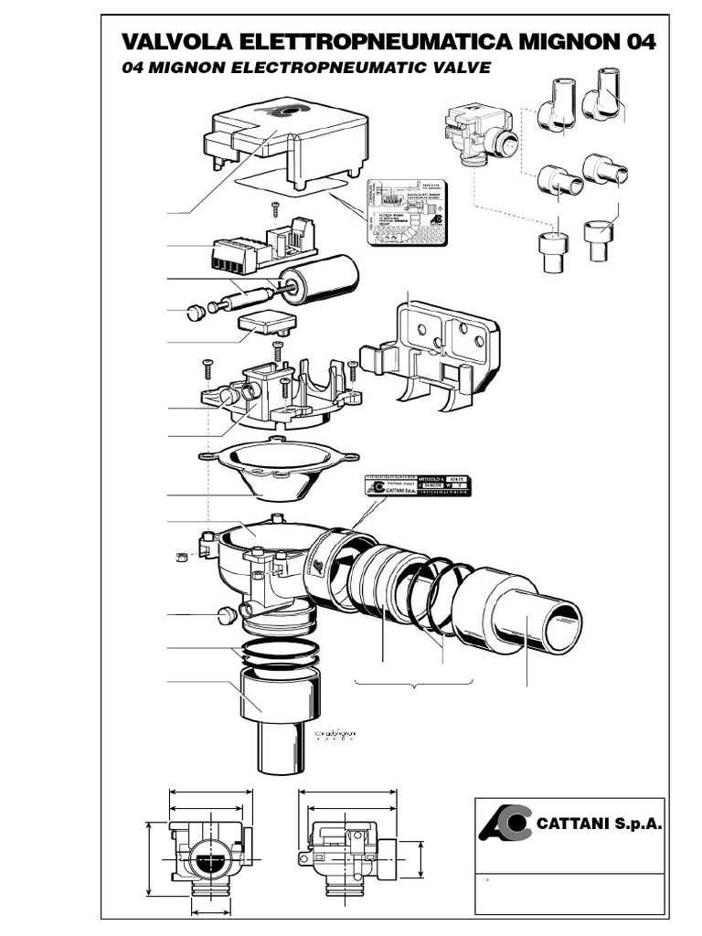 Velvac 032244 &ndash; Valvola Tromba D'Aria Per Navistar &ndash; Ricambio Originale