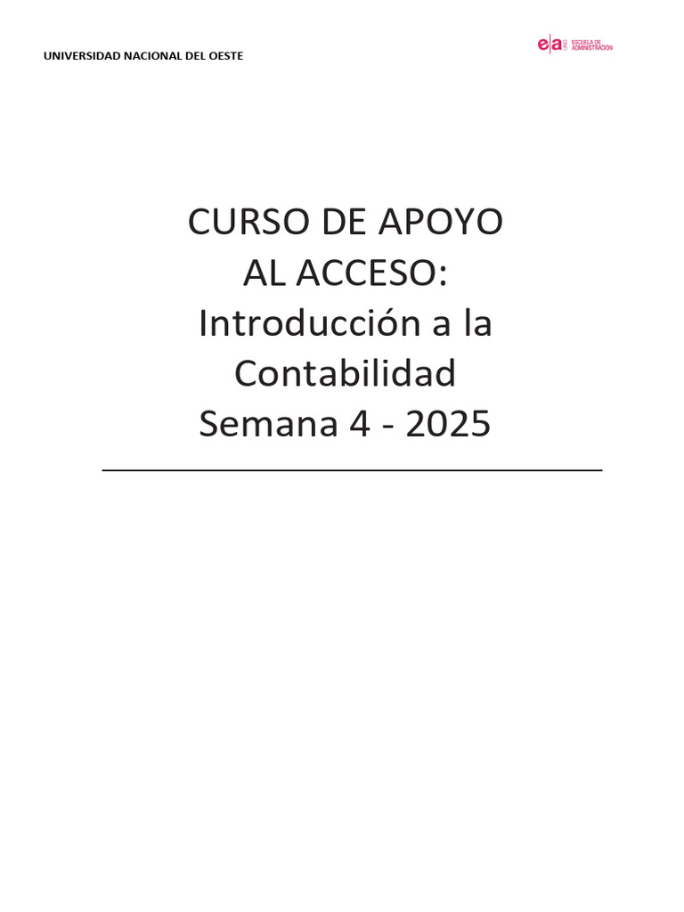 Introducción al Ciclo Contable 2025 | PDF | Contabilidad | Bancos