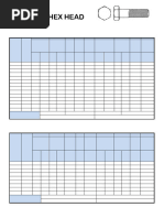 British Standard Cycle Thread Chart | PDF | Machining | Metalworking