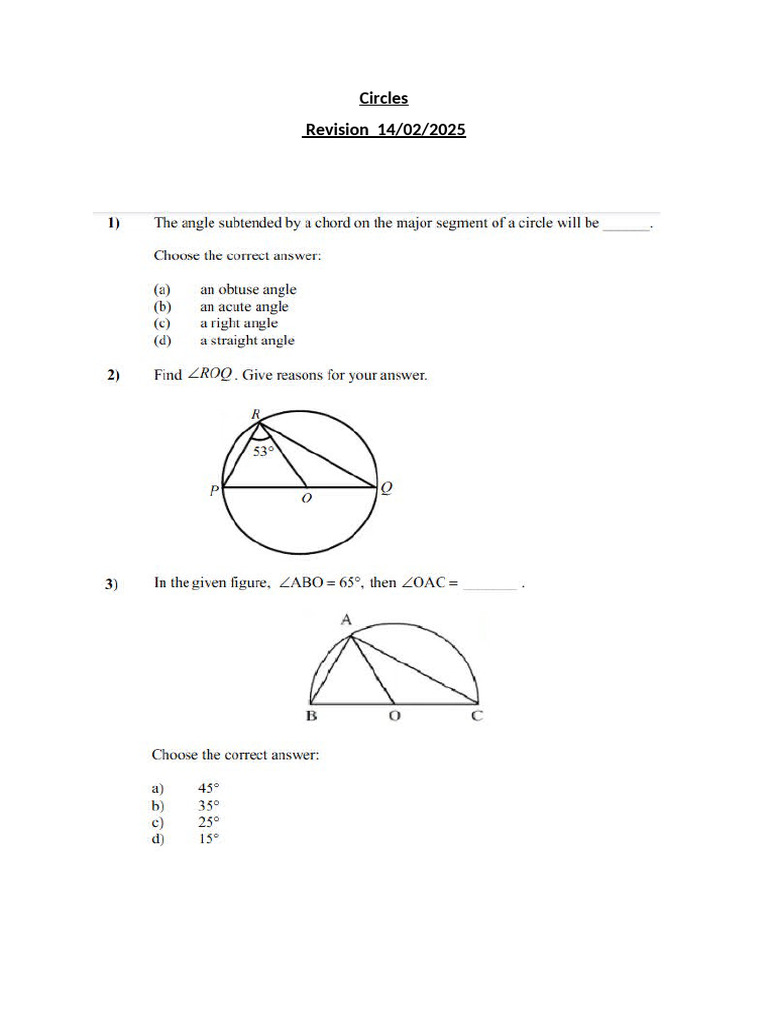 Understanding Circles: A Comprehensive Guide | PDF