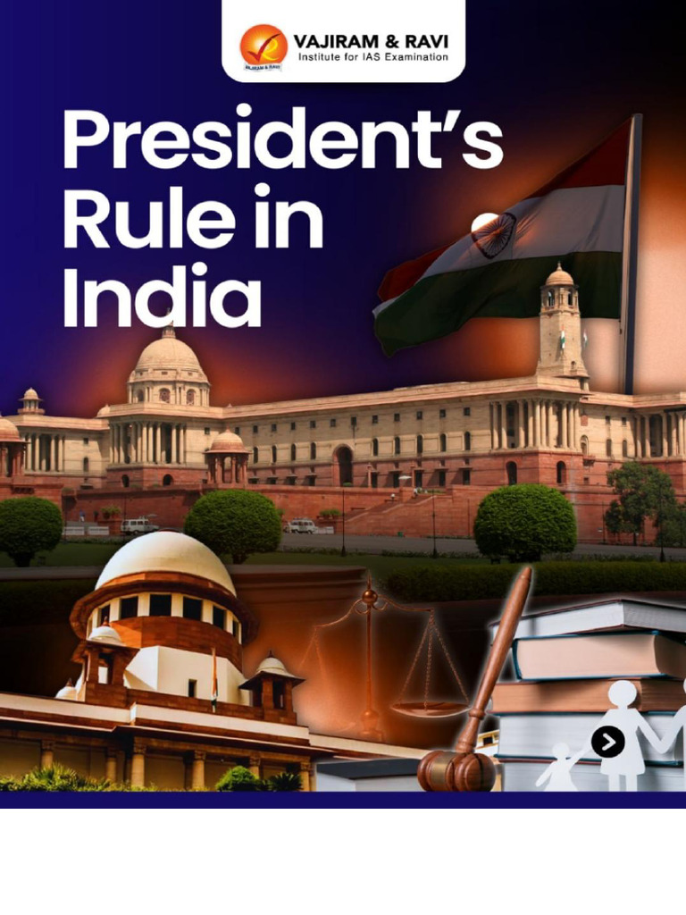 President's Rule in India | PDF