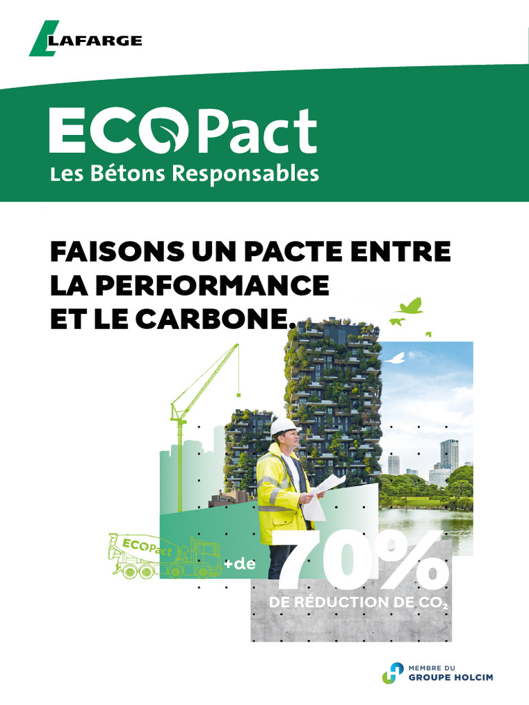 Bétons ECOPact : Performance et Carbone | PDF | Béton | Dioxyde de carbone