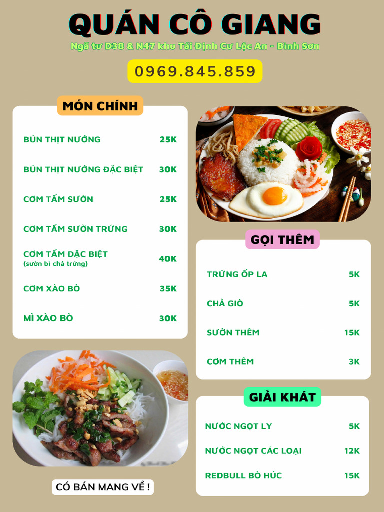 Standard Menu 3 | PDF