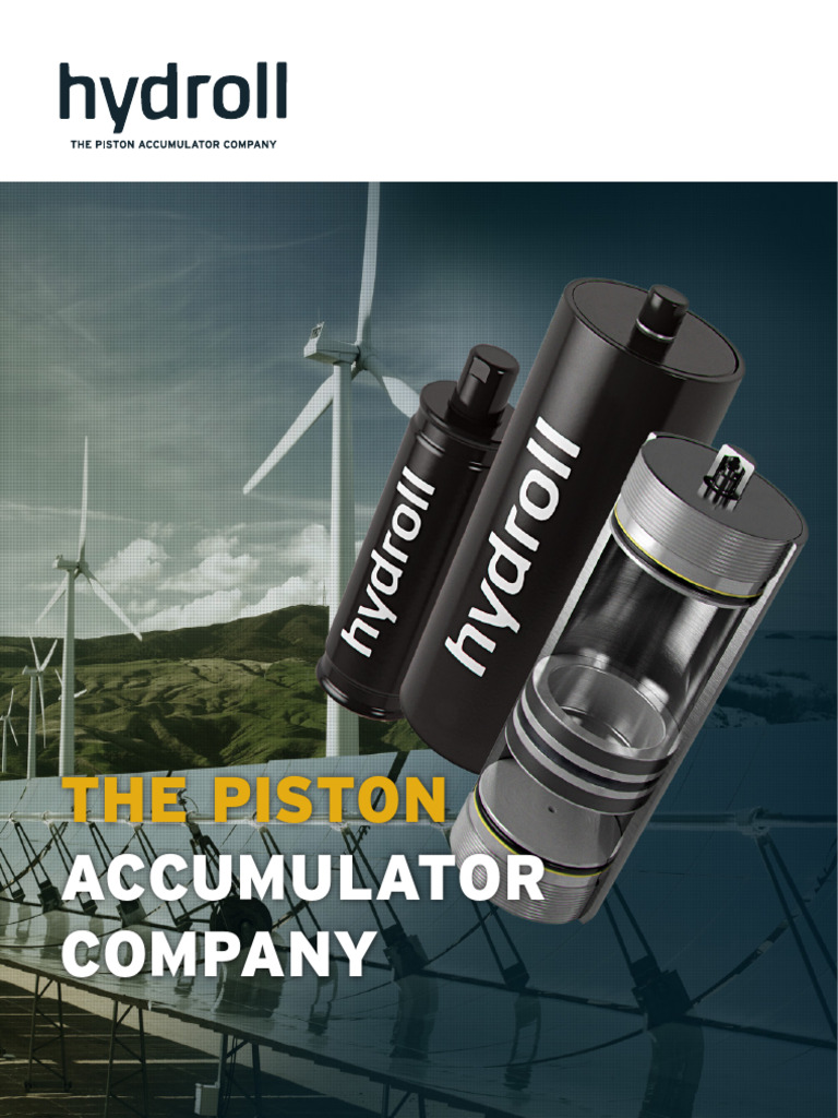Hydroll Piston Accumulators Overview | PDF | Piston | Mechanical ...
