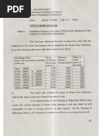 Revised TA/DA Rates for Punjab Govt 2025 | PDF | Government ...