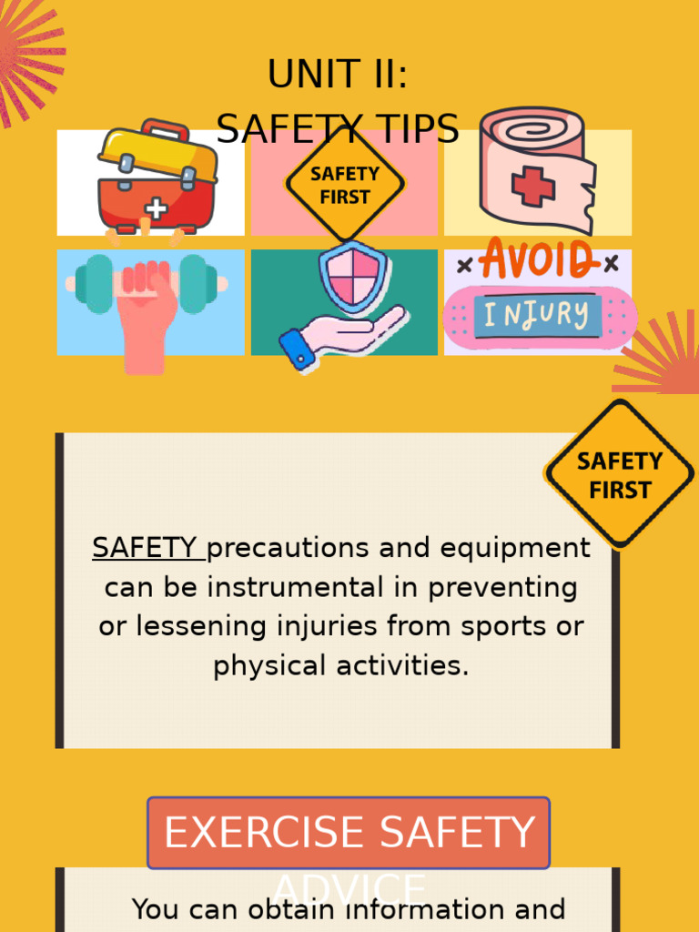 Exercise Safety Guidelines and Tips | PDF | Clinical Medicine ...