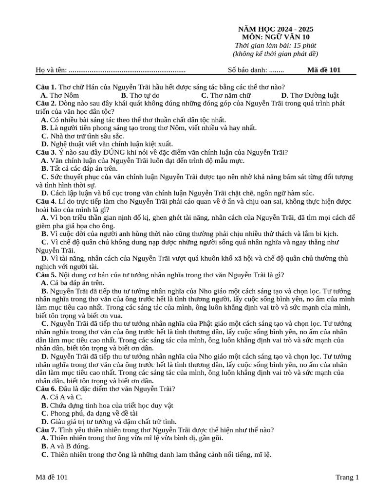 Ma de 101 | PDF