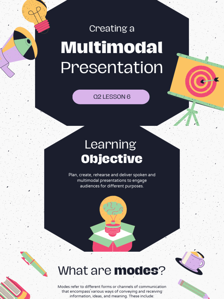 Understanding Multimodal Presentations | PDF | Human Communication ...