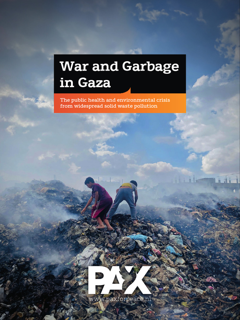 Gaza's Waste Crisis Amid Conflict | PDF | Municipal Solid Waste | Waste