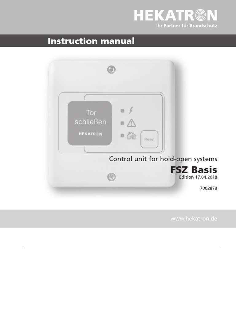 FSZ Basis Feststellanlagen-Zentrale – Netzteil, H Produktbild-Vorschau 2