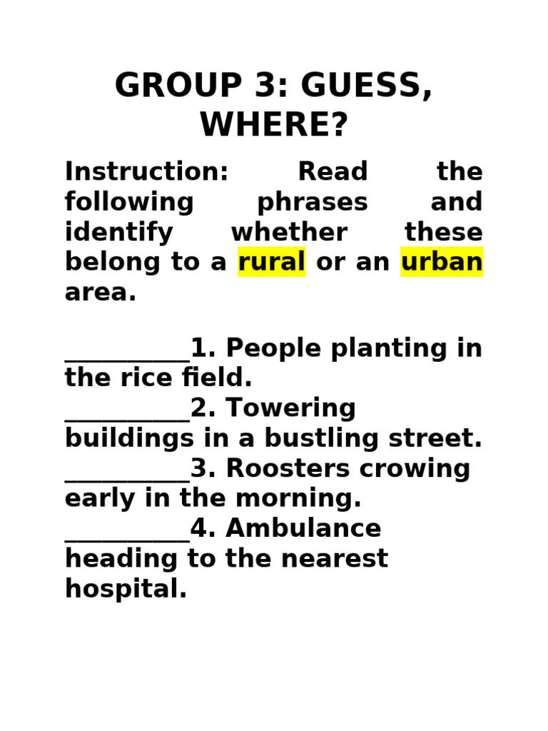 Group 3 | PDF