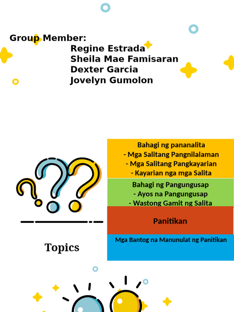 Final Filipino Report | PDF