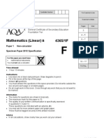 Specification A 4365 Paper1