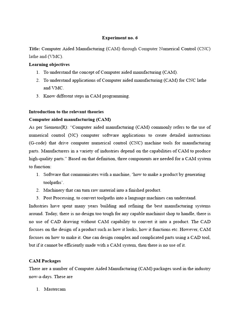 VMC CAM Applications for 2024 | PDF | Automation | Information Management
