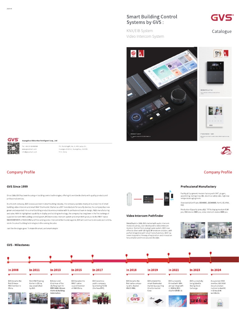 1 GVS Smart Building Control Systems 202404 - 240725 - 112551 | PDF