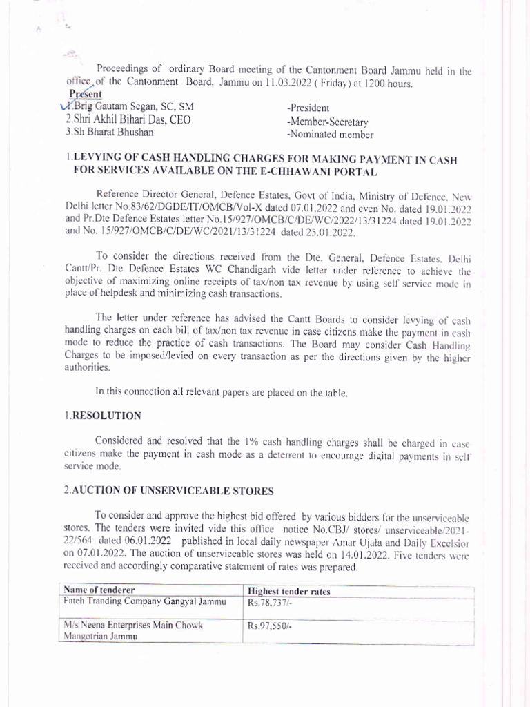 Board-Proceeding | PDF | Payments | Taxes