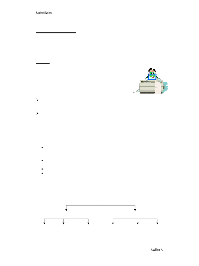 Overview of Printer Types and Features | PDF | Printer (Computing ...