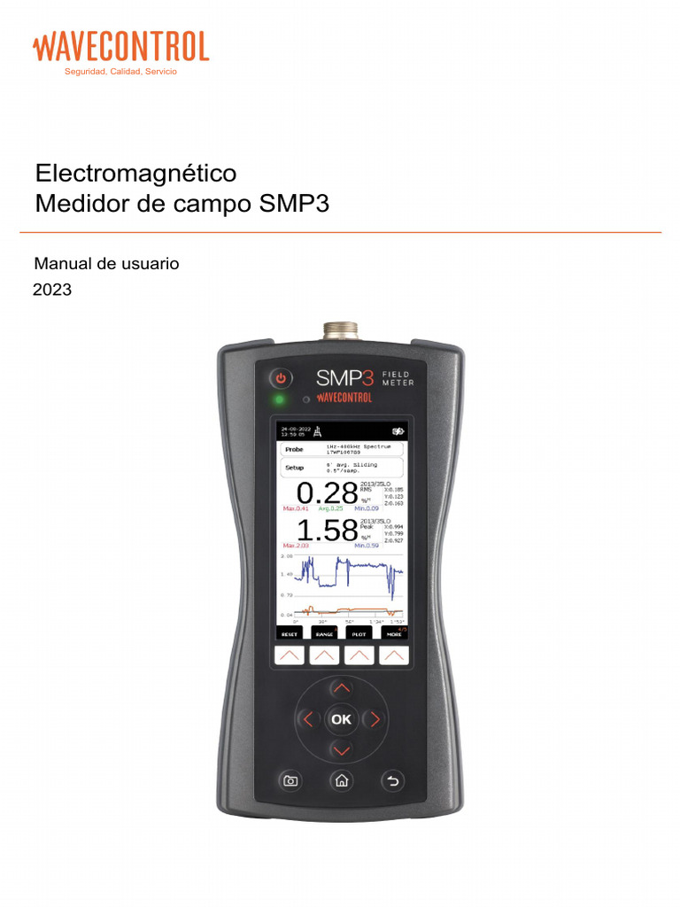 Manual del Medidor SMP3 2023 | PDF | Botón (Computación) | Conector ...