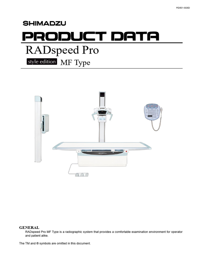 pd501-023d - Radspeed - Pro - Mfcatalog Specificatii - Semnat | PDF ...