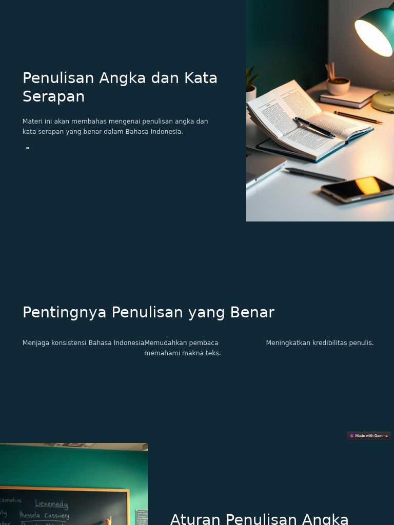Penulisan Angka Dan Kata Serapan | PDF