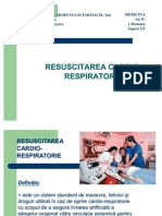 Resuscitarea Cardio-Respiratorie BLS