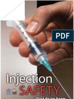 Injection Safety First Do No Harm