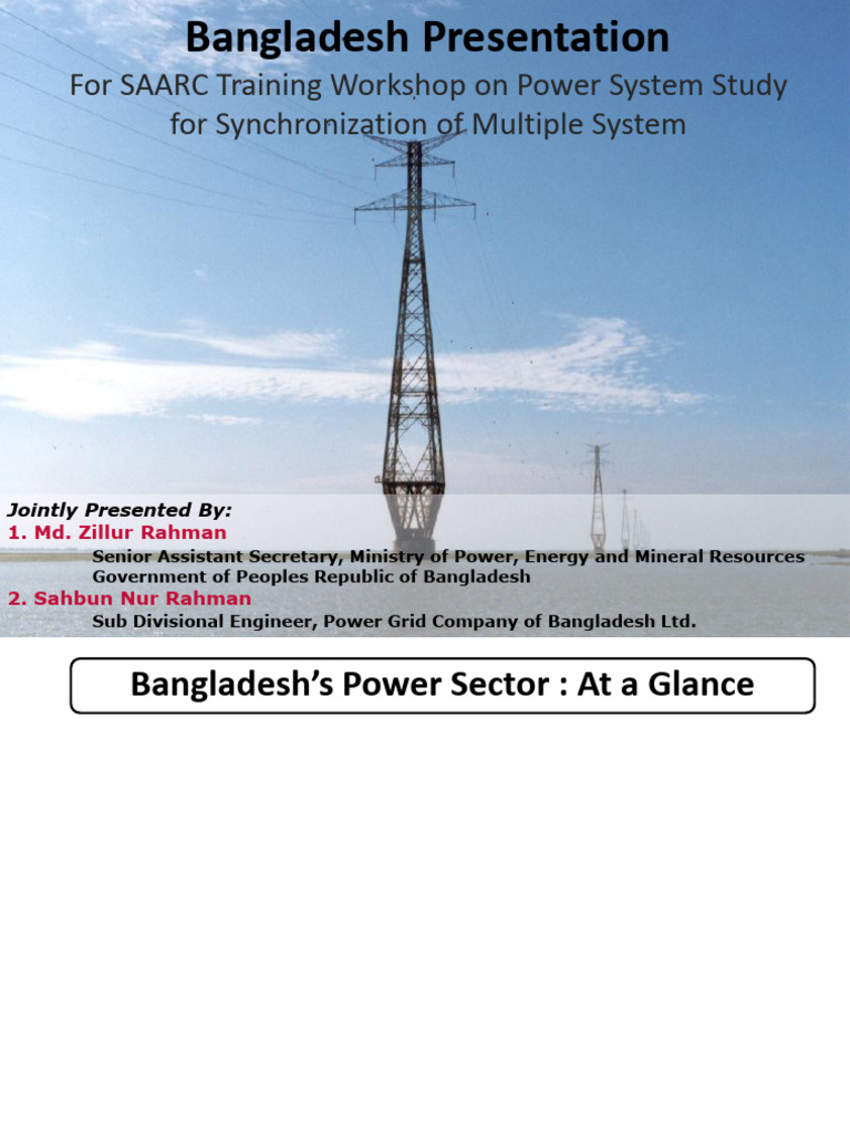 Bangladesh Power Sector Overview 2014 | PDF | Electric Power ...