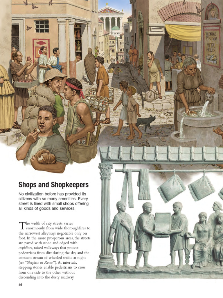 Life and Commerce in Ancient Rome | PDF | Foods