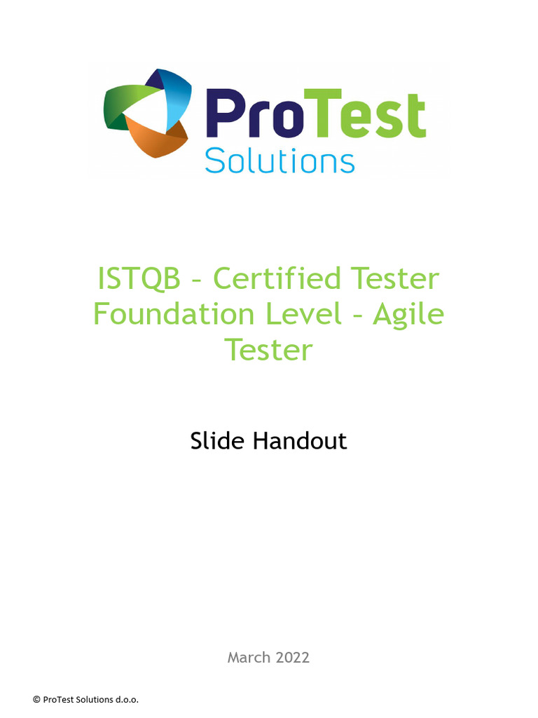 ISTQB+ +Certified+Tester+Foundation+Level+ +Agile+Extension+ +Slide ...