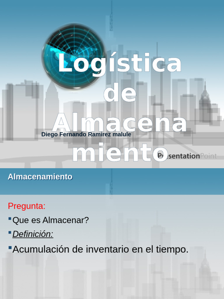 Importancia del Almacenamiento en Logística | PDF | Almacén | Logística