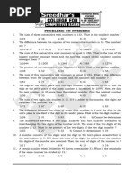 Number Problems and Solutions | PDF | Numbers | Mathematics