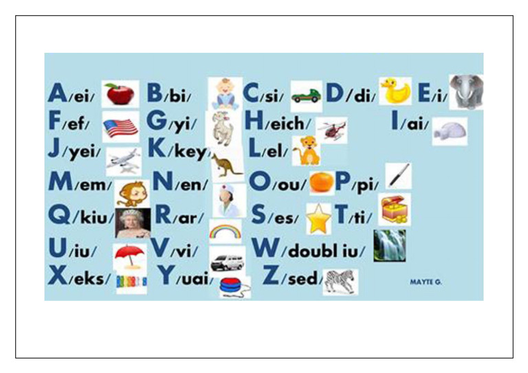 The Alphabet | PDF
