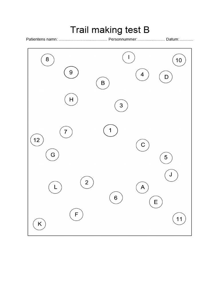 TMT B | PDF