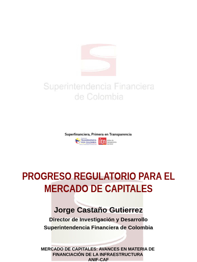 Avances del Mercado de Capitales | PDF | Bancos | Bolsa