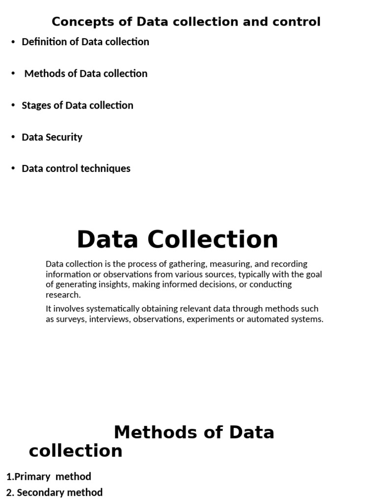 ICT - Concepts of Data Collection and Control | PDF | Computer Virus ...