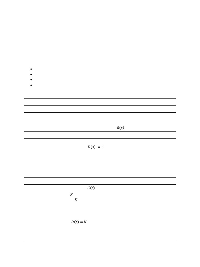 EE331 Automatic Control Project Guide | PDF | Control Theory | Applied ...