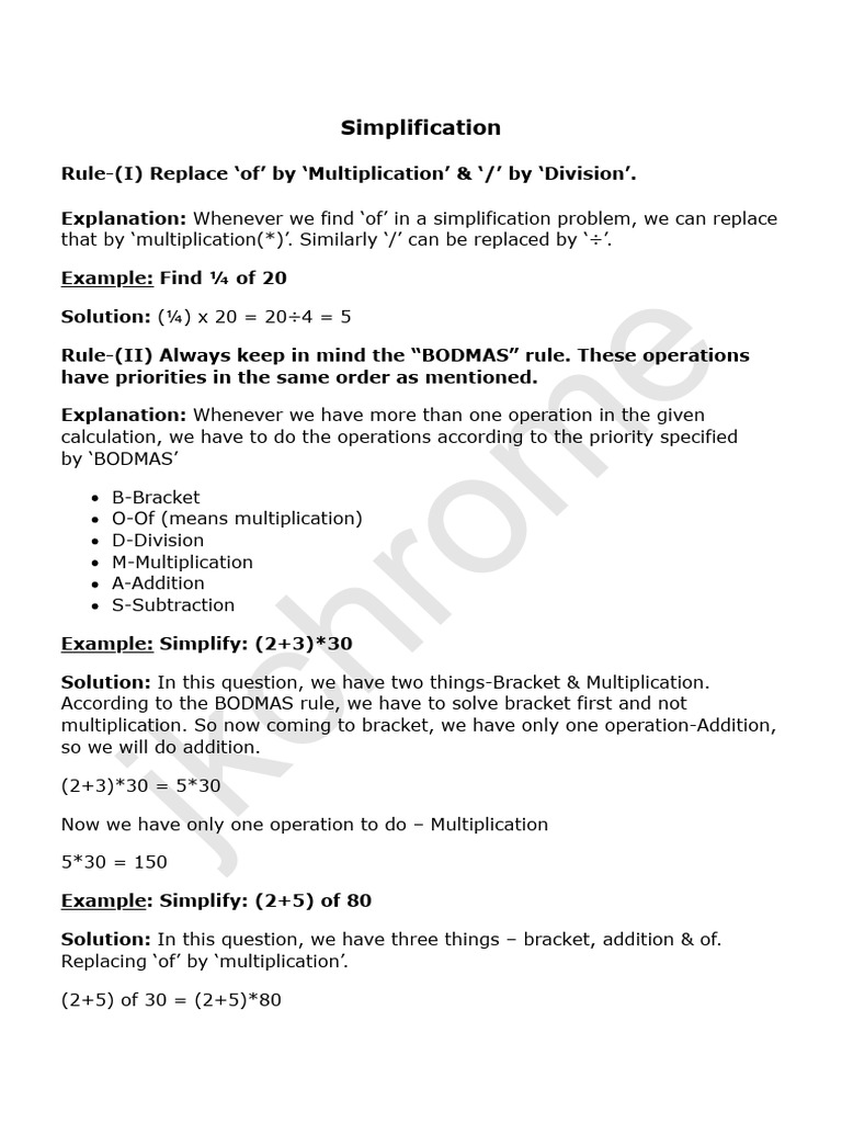 Simplification Jkchrome Com | PDF | Mathematics | Arithmetic