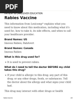 Vanguard 3-Year Rabies Vaccine for Pets | PDF | Vaccines | Biology